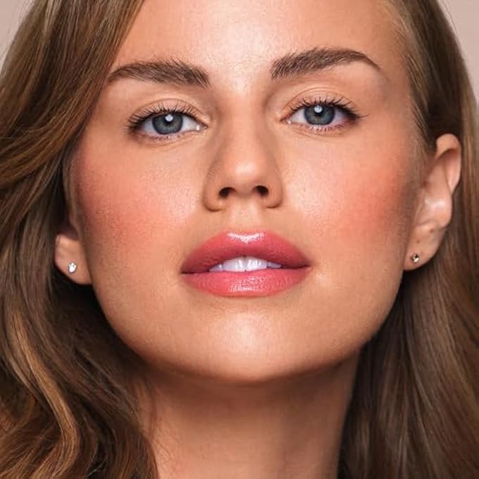 Jouer ESSENTIAL LIP ENHANCER SHINE BALM - ENHANCING TINTED LIP BALM - MOISTURIZE, PLUMP, & NOURISHING LIP CARE - JOJOBA SEED OIL AND MAXI LIP FORMULA FOR MOISTURIZING AND FULLNESS, PEONY - Image 4